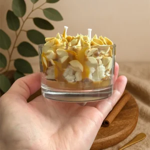 Bougie gourmande : Pop corn 120g