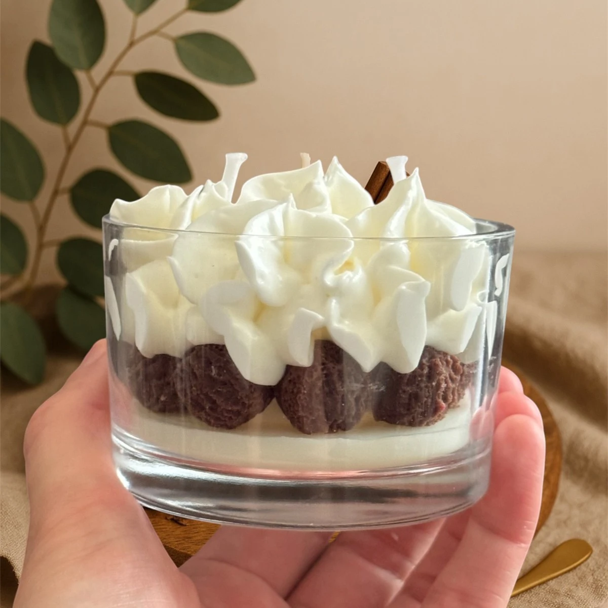 Bougie gourmande : Noix de coco120g