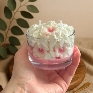 Bougie gourmande : Fleur de tiaré 120g