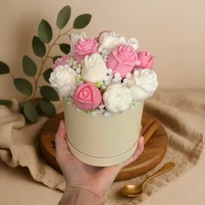 Bouquet parfumé de 13 fleurs au choix (personnalisable)