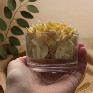 Bougie gourmande : Crème de vanille 120g