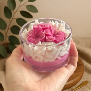 Bougie gourmande : Fleur de Sakura 120g