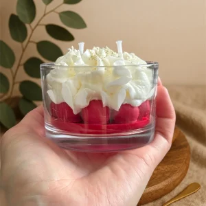 Bougie gourmande : Cranberry 120g